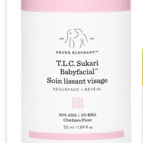 Drunk Elephant Other - Drunk Elephant 
T.L.C. Sukari Babyfacial™ AHA + BHA Mask
